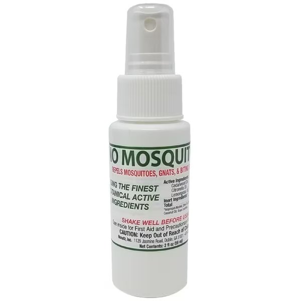 No Natz Organic Insect Repellent Liquid For Mosquitoes/Other Flying Insects 2 oz, No Mosquitoz, Mfr#: NMACE2OZ